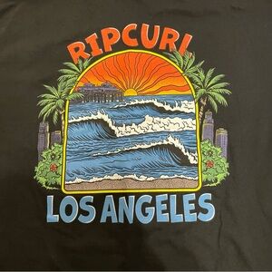 Rip Curl Los Angeles Strong Limited Edition Wildfire Relief Tee | NWT | Large